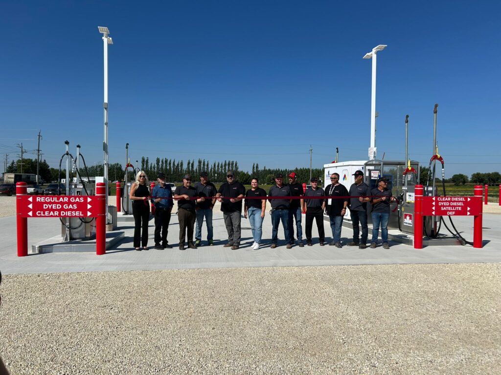 Community welcomes Petro Canada cardlock to Altona during grand opening